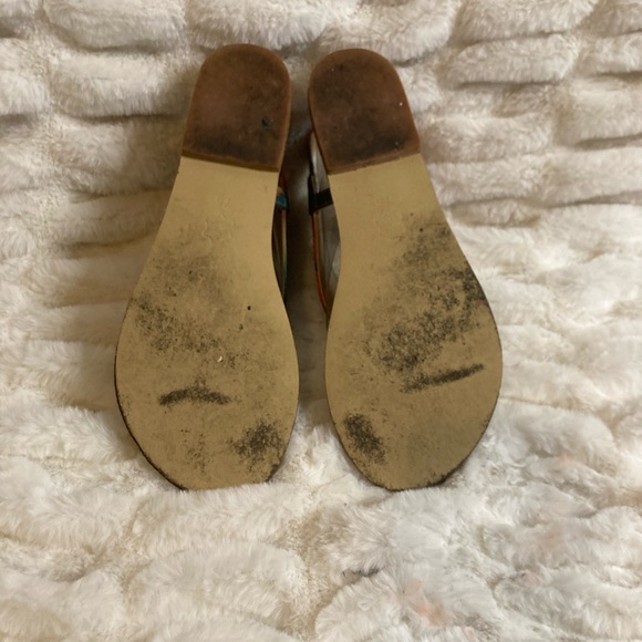 Steve Madden Bizzee Fuchsia multi colored sandals - Picture 3 of 3